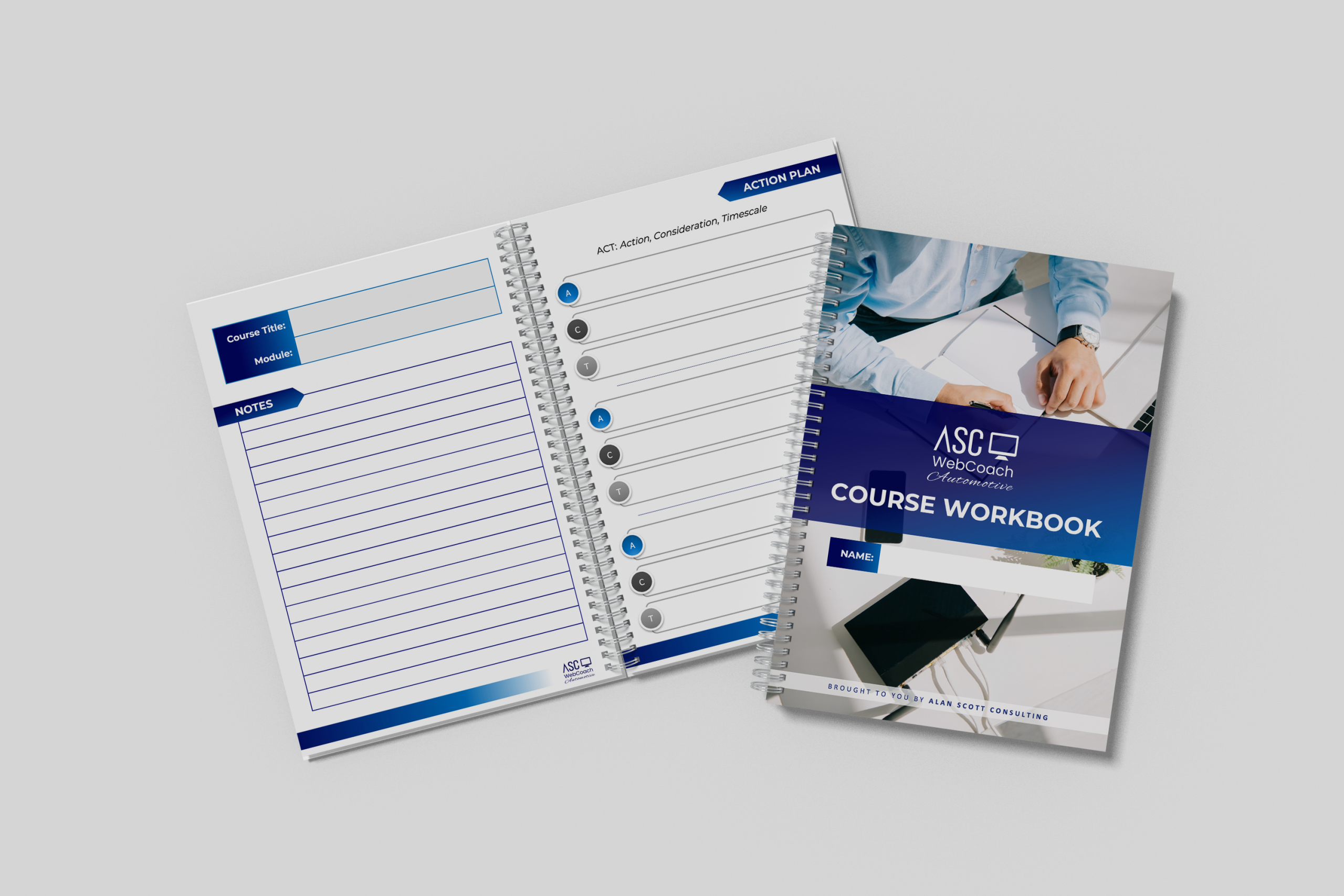 Notebook-2 Branded training notebook design inside